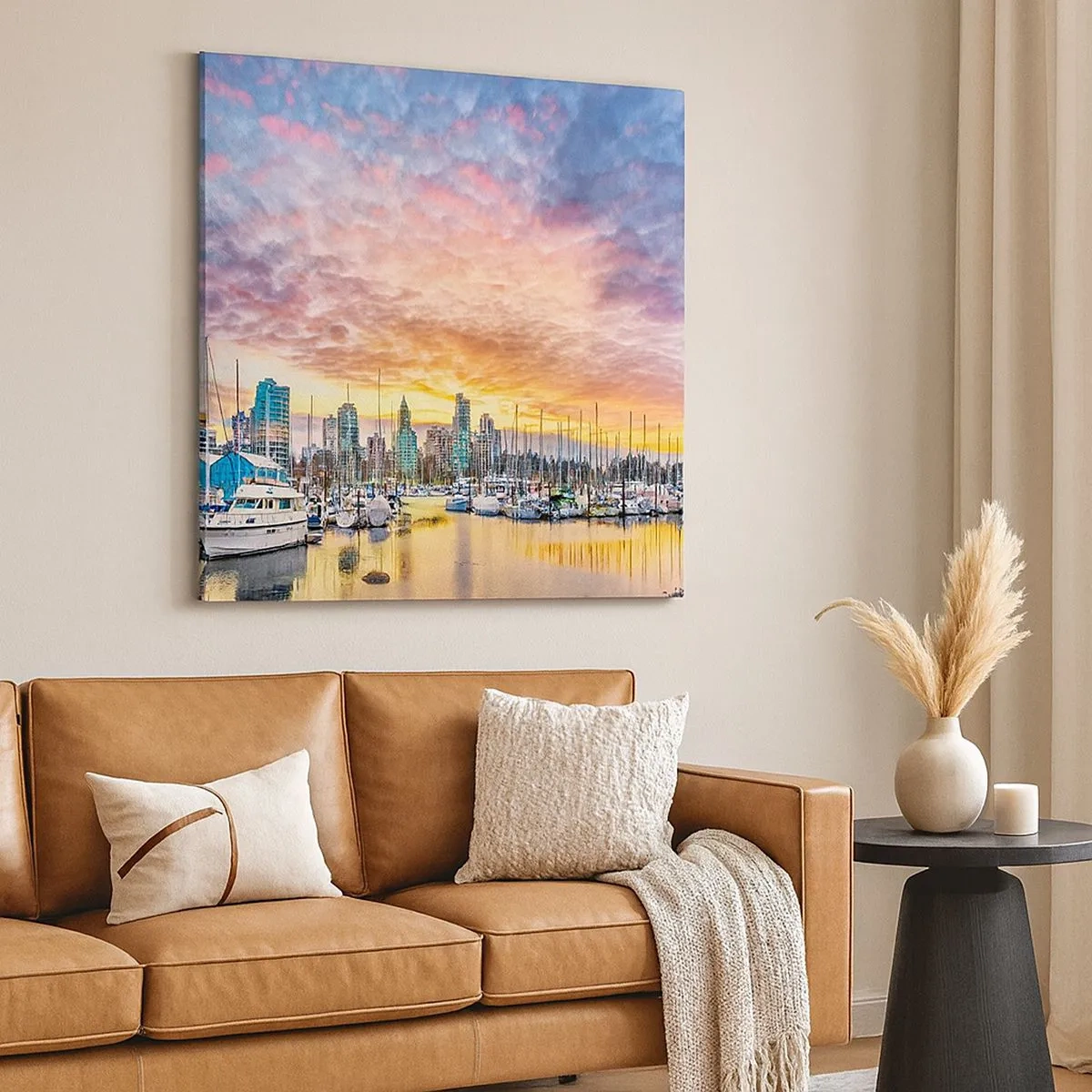 Vászonkép - Az ezer tengerész városa - 30x30 cm