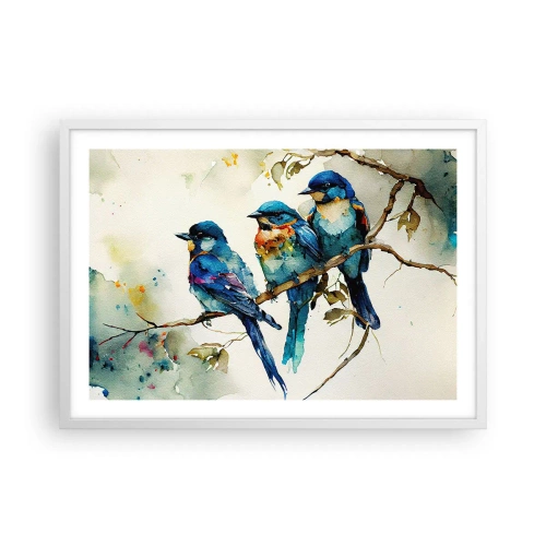 Poszter fekete keretben - Megsértődött? - 70x50 cm