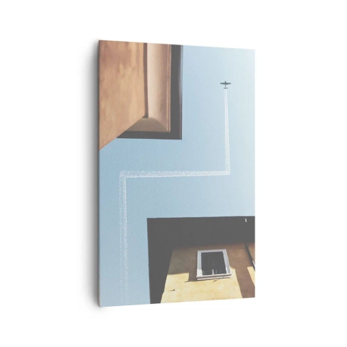 Vászonkép - A városi labirintus felett - 80x120 cm