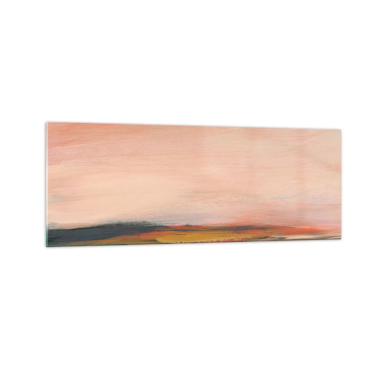 Üveg kép - Rózsaszínben - 140x50 cm