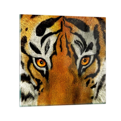 Üveg kép - Szörnyű és gyönyörű - 50x50 cm