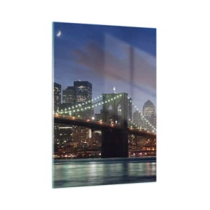 Üveg kép - Ragyogó éjszaka - 50x70 cm