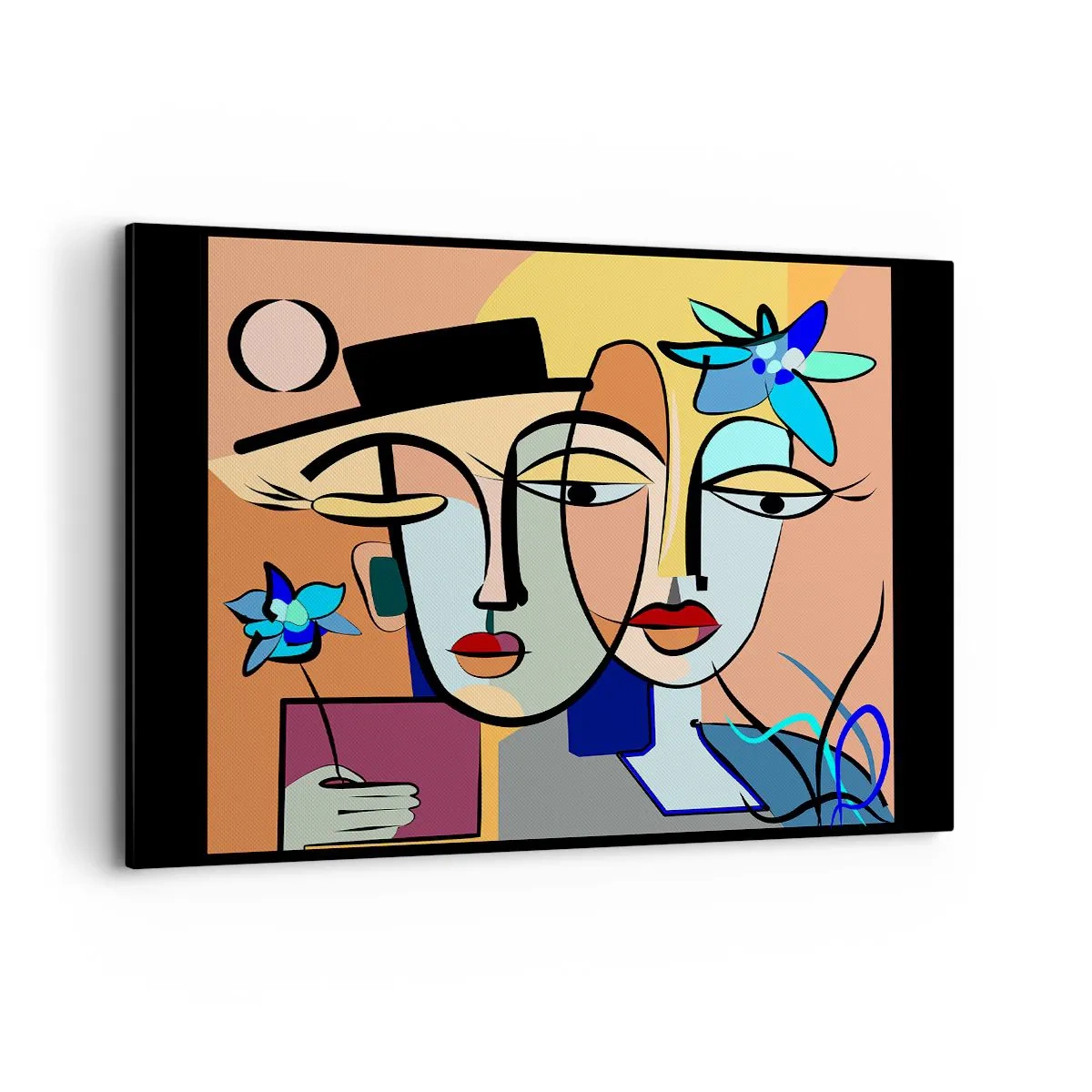 Vászonkép - Picasso randez vous - 120x80 cm