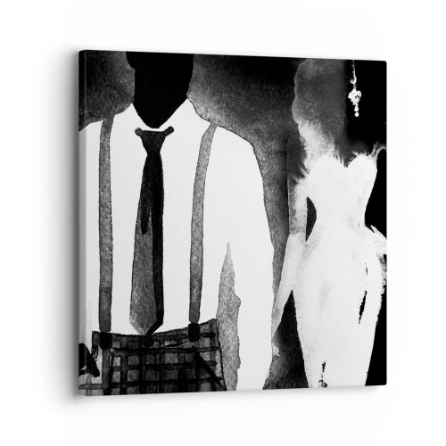 Vászonkép - Noir légkörben - 30x30 cm