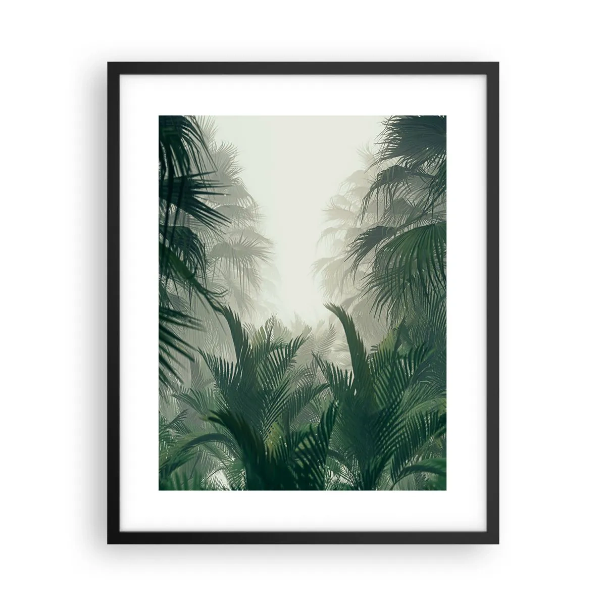 Poszter fehér keretben - Trópusi titok - 40x50 cm