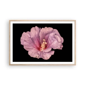 Poszter világos tölgy keretben - Egyenesen a szív felé - 91x61 cm