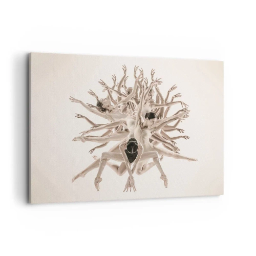 Vászonkép - Virágzás a táncban - 100x70 cm