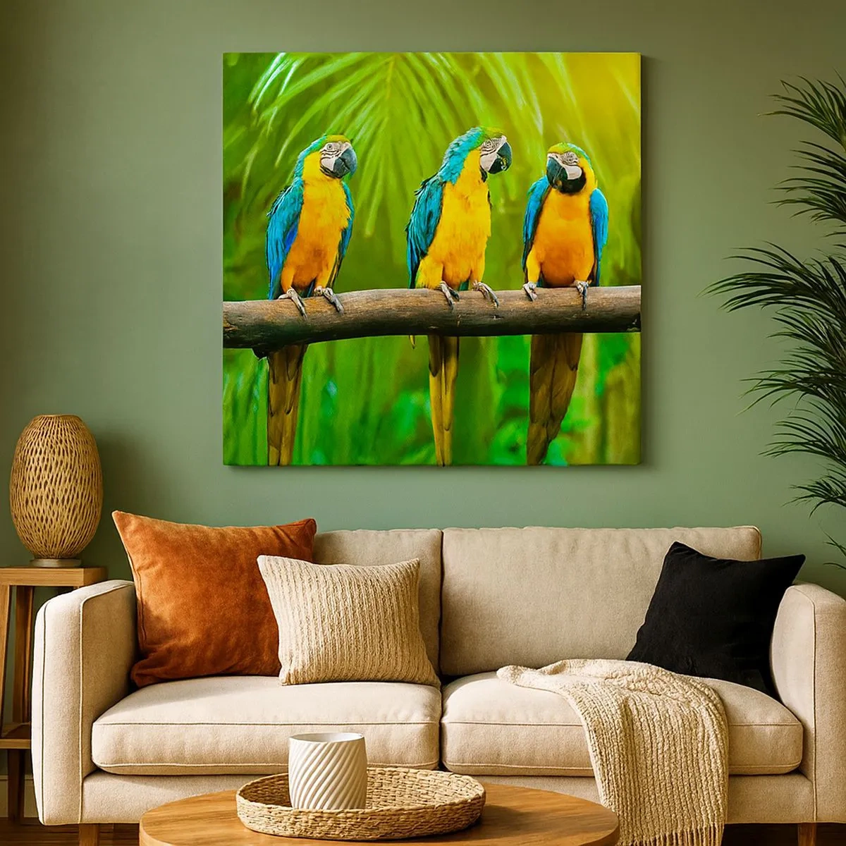 Vászonkép - És hallottad, hogy ő…? - 30x30 cm