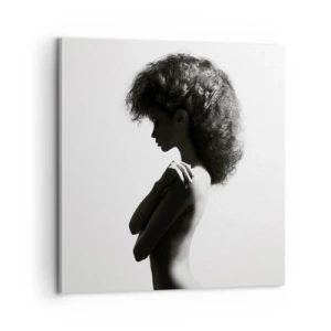 Vászonkép - Mint virág a karcsú száron - 60x60 cm