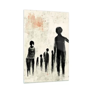 Üveg kép - A magány ellen - 70x100 cm