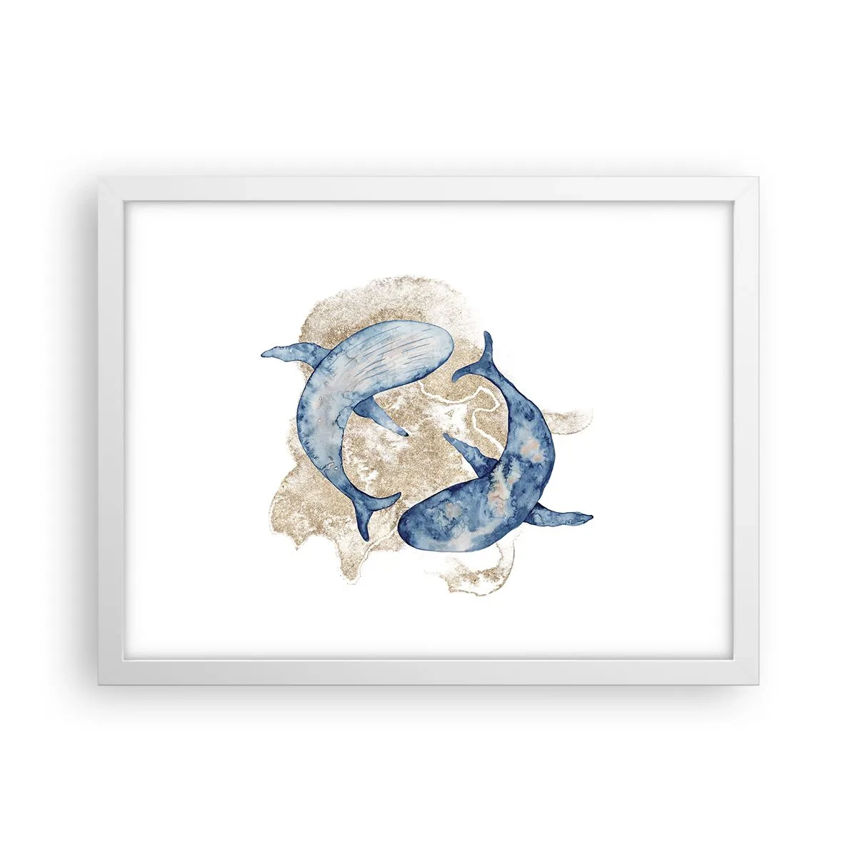 Poszter fekete keretben - Barátság vagy szerelem? - 40x30 cm