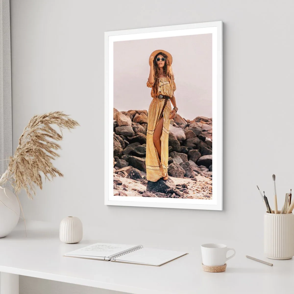 Poszter fekete keretben - A kövek varázsa - 61x91 cm