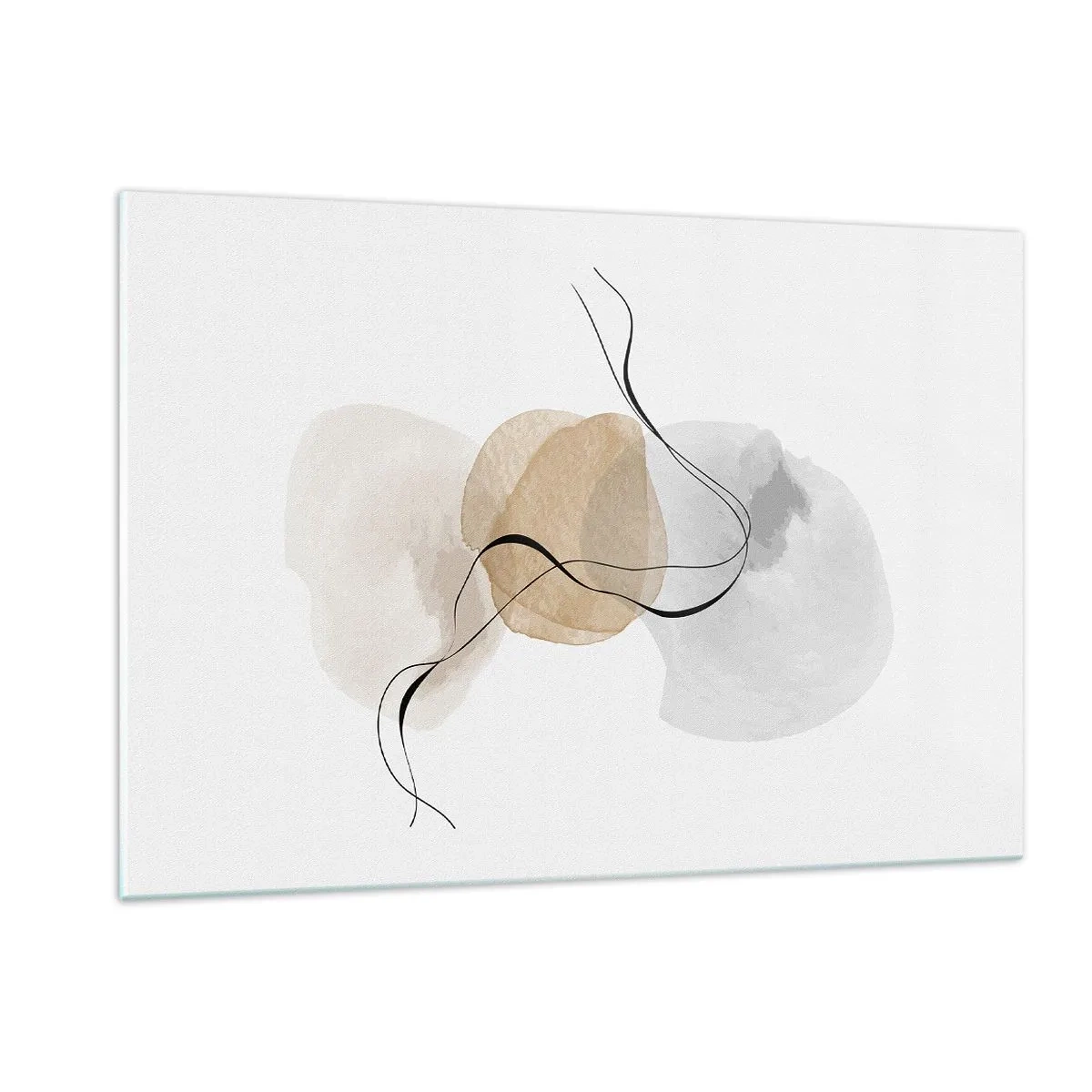 Üveg kép - Léggyöngyök - 120x80 cm