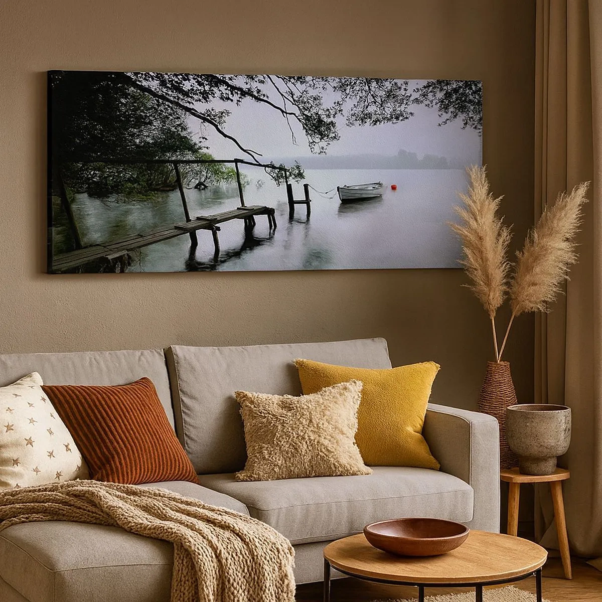 Vászonkép - Már pihensz - 100x40 cm