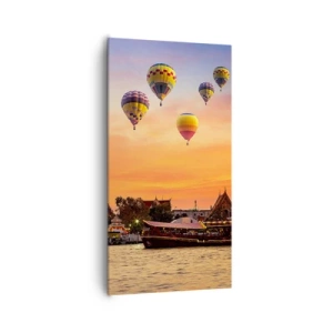 Vászonkép - Itt születnek a mesék - 65x120 cm