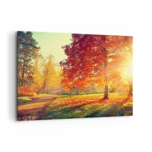 Vászonkép - A vörös gyönyörű - 100x70 cm