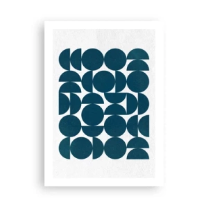 Poszter - Körök és félkörök - 50x70 cm