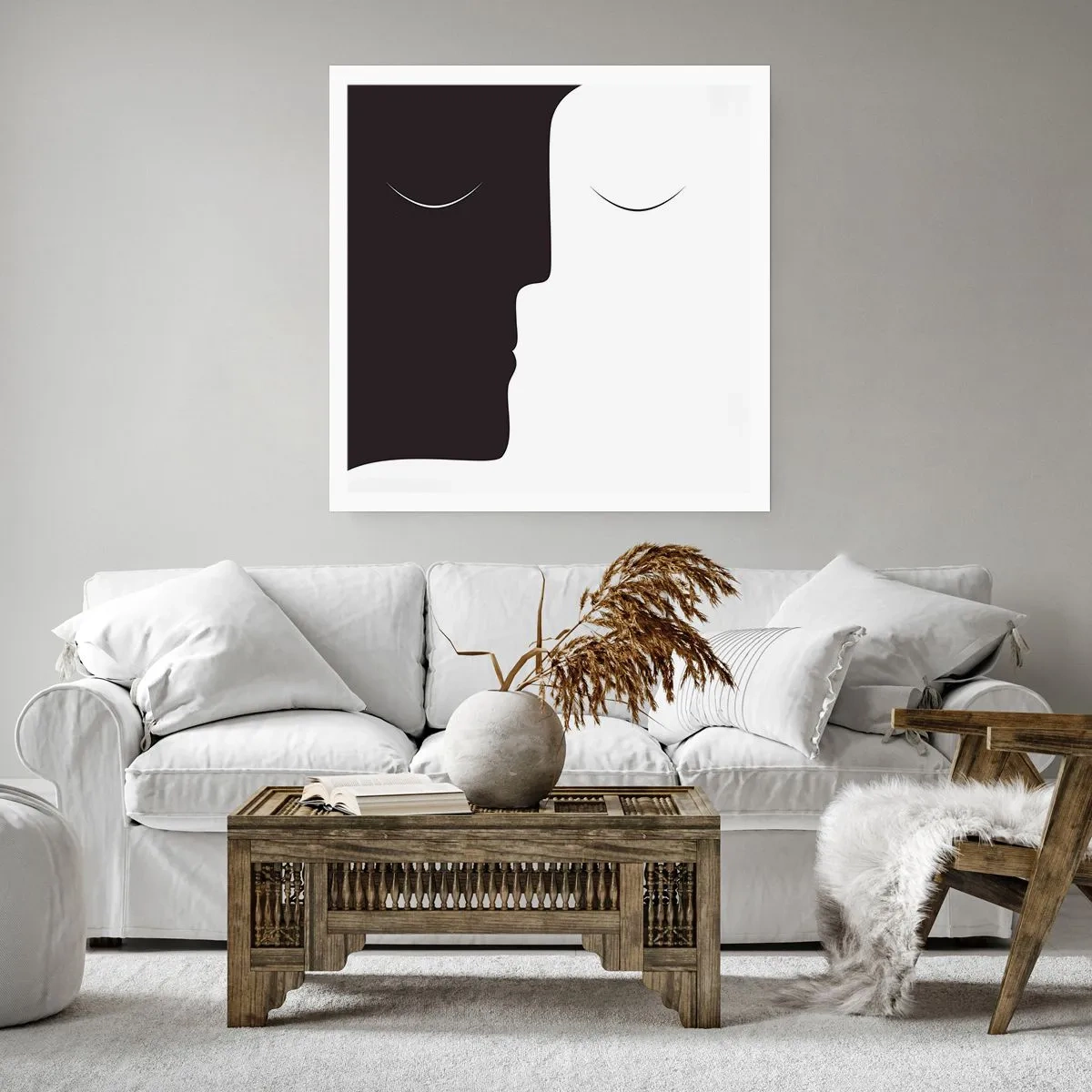 Poszter - Az ellentétek egysége - 50x50 cm