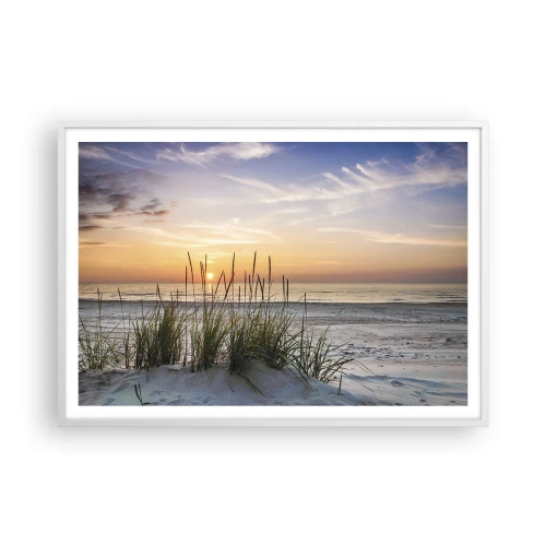 Poszter fekete keretben - Nézz, gondolkozz, érezz - 100x70 cm