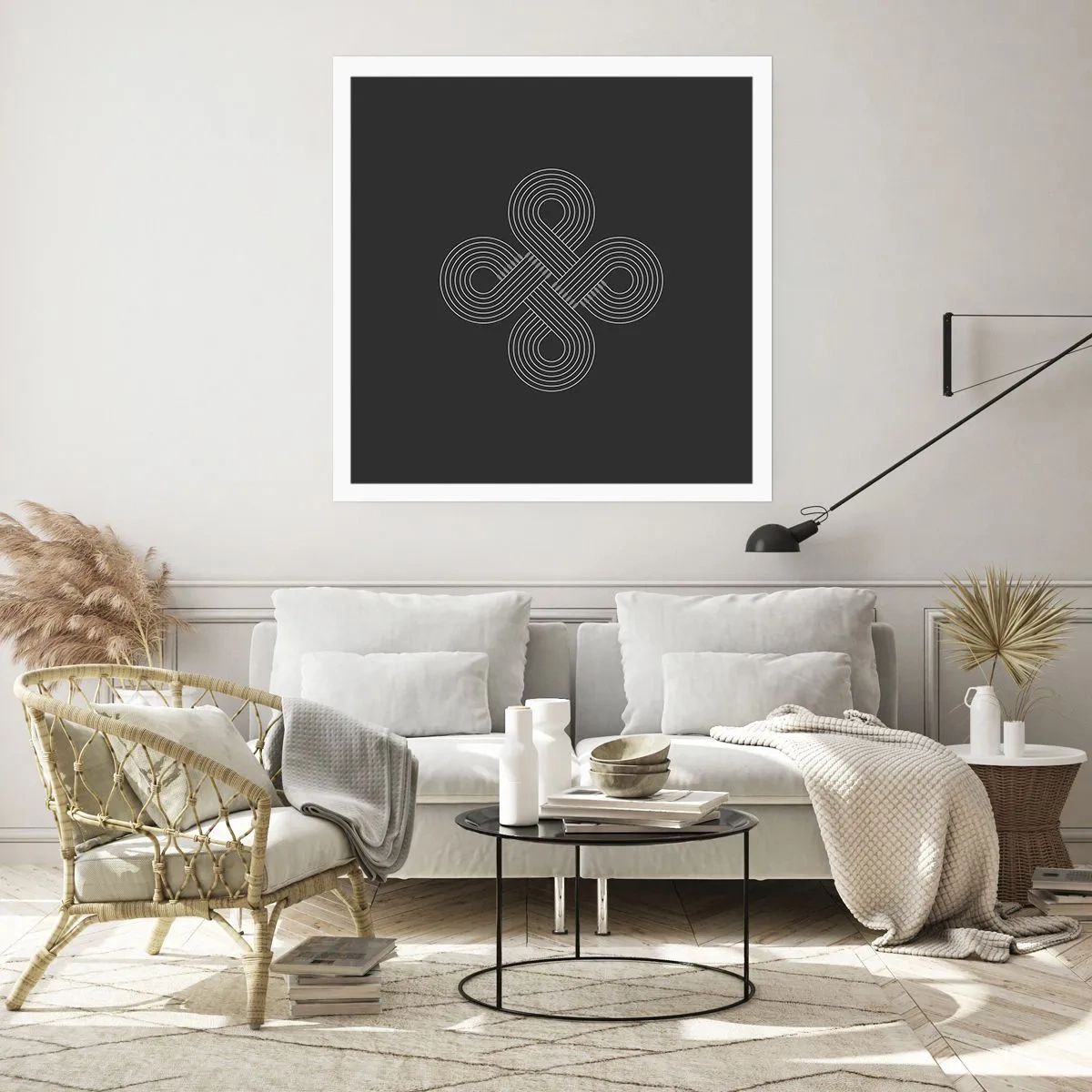 Poszter - Kelta szellemben - 60x60 cm