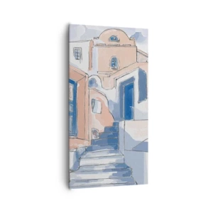 Vászonkép - Egzotikus város - 65x120 cm