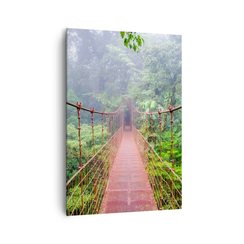 Vászonkép - A lomkoronák fölé függesztve - 70x100 cm