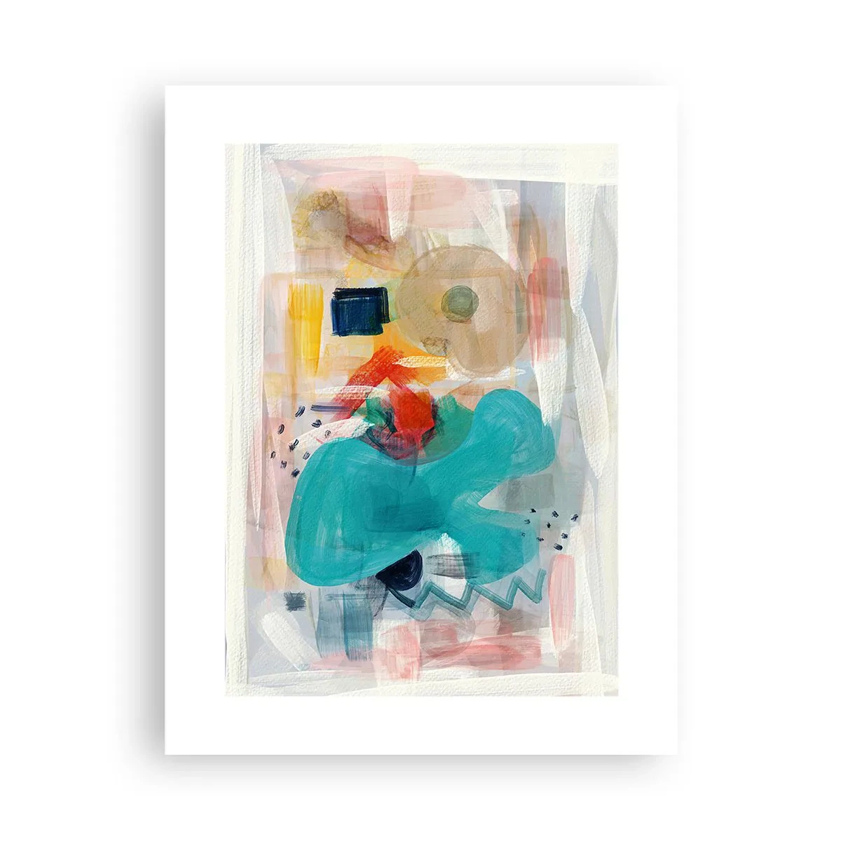 Poszter - Színes játék - 30x40 cm