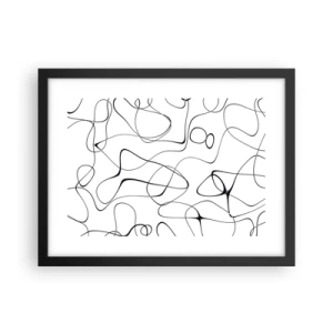 Poszter fehér keretben - Életutak, sorsok - 40x30 cm