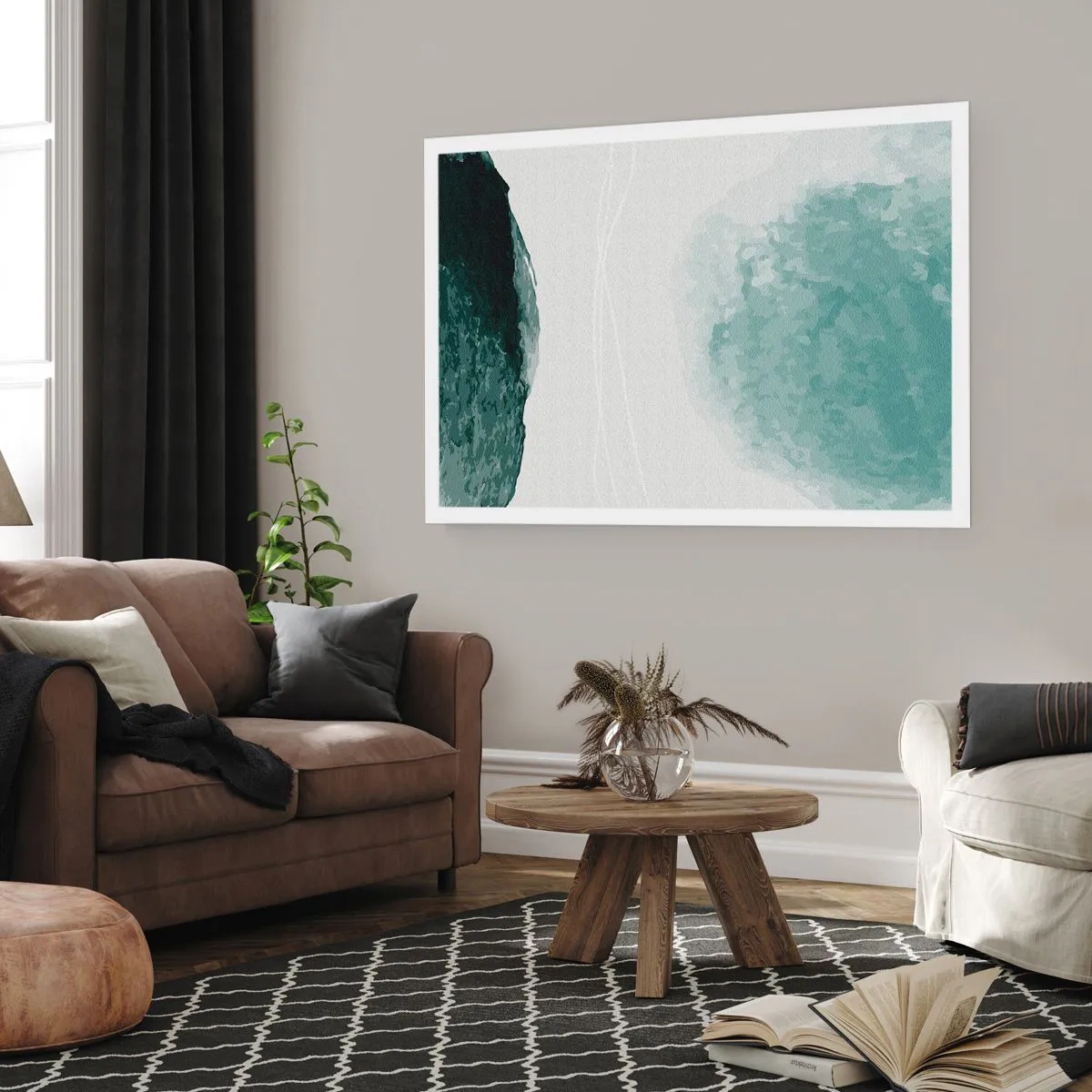 Poszter - Találkozás a köddel - 100x70 cm