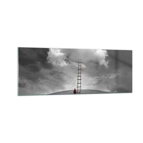 Üveg kép - Minden lehetséges - 140x50 cm