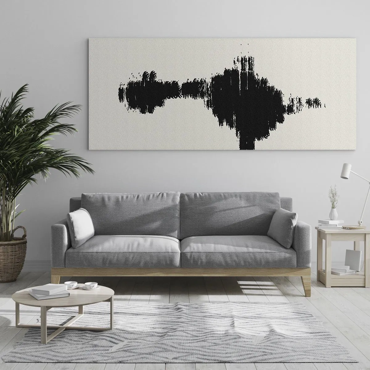 Üveg kép - A képzelet rezgései - 100x40 cm