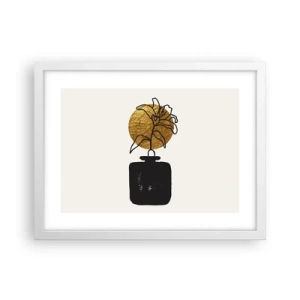 Poszter fekete keretben - Szépség az egyensúlyban - 40x30 cm