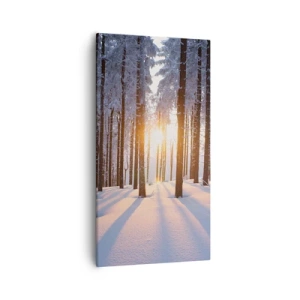 Vászonkép - Egyértelműen fekete-fehéren - 55x100 cm