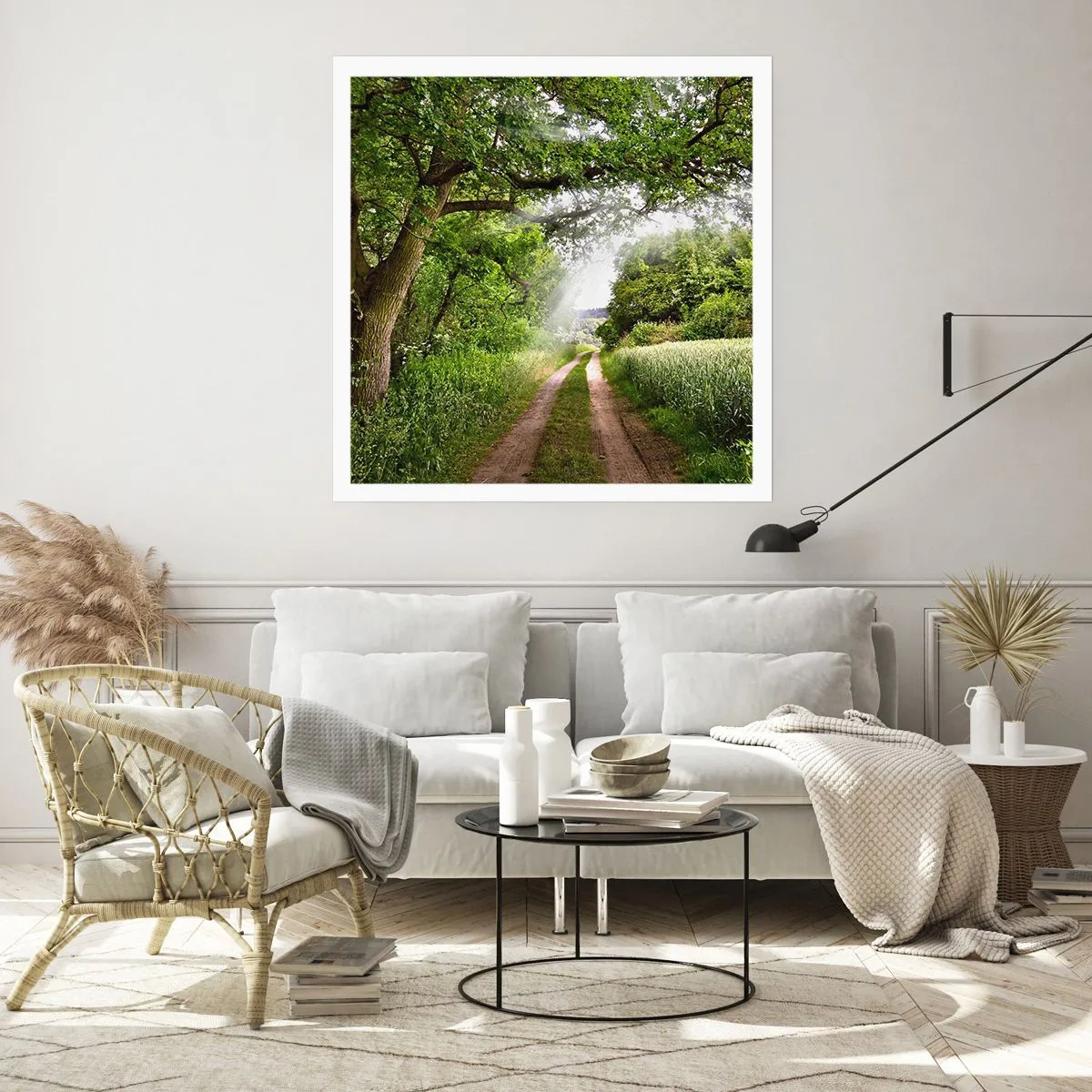 Poszter - Et in Arcadia ego - 60x60 cm
