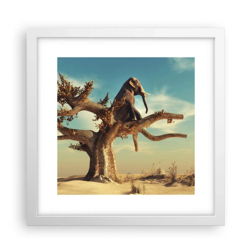 Poszter fekete keretben - Egy új nézőpont - 30x30 cm