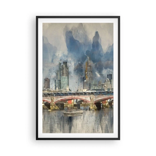 Poszter fehér keretben - London teljes pompájában - 61x91 cm