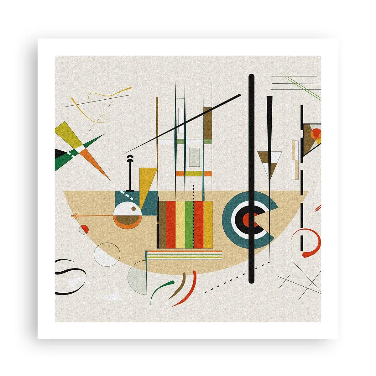 Poszter - És nevet a világ - 60x60 cm