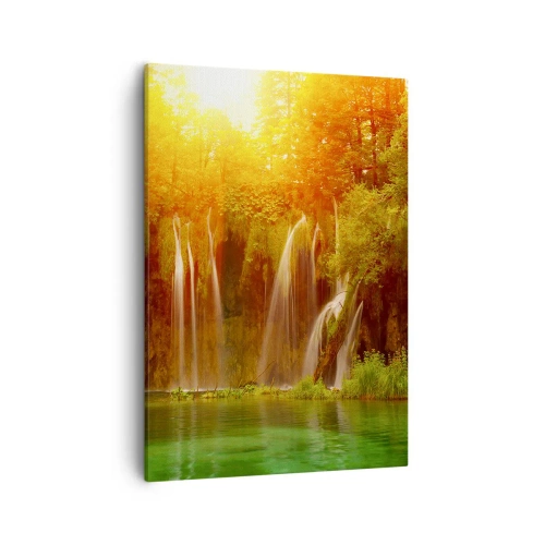 Vászonkép - A napon és az árnyékban - 50x70 cm