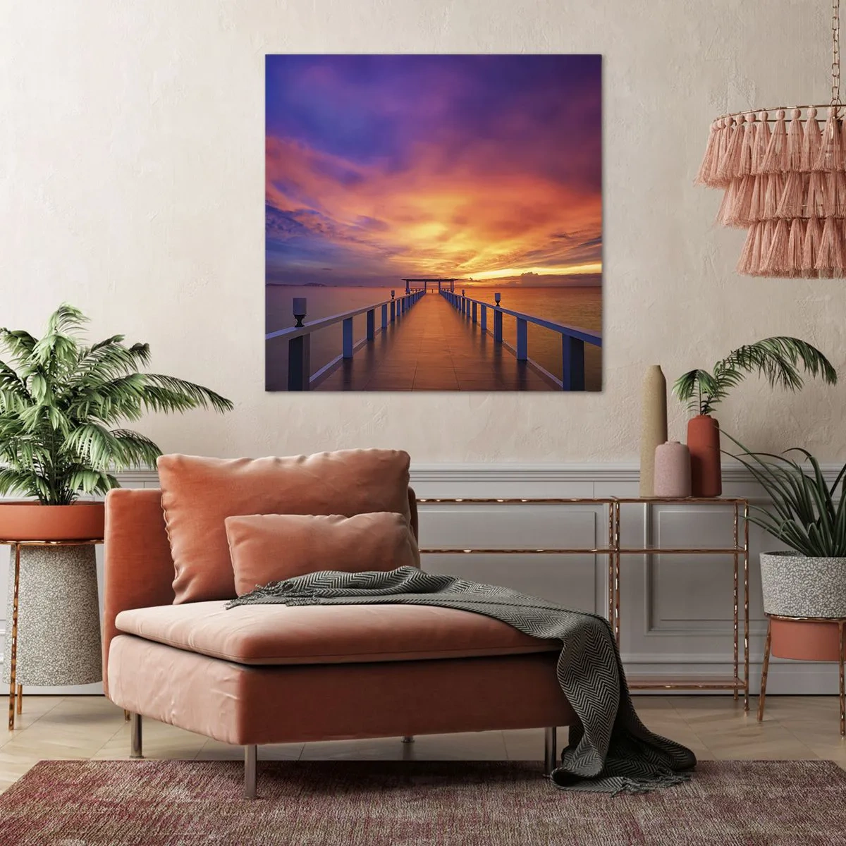 Vászonkép - Vég nélkül - 50x50 cm