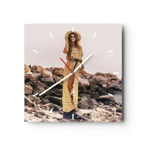 Falióra, Óra - A kövek varázsa - 30x30 cm