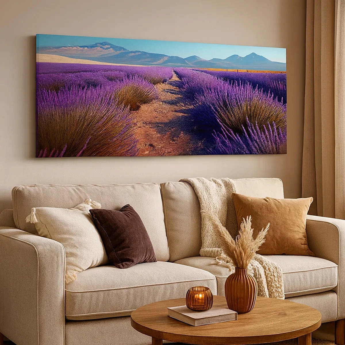 Vászonkép - Illatos mezők - 30x30 cm