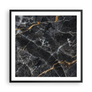 Poszter fehér keretben - A kő belső élete - 60x60 cm