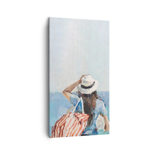 Vászonkép - Üdvözöljük a nyaraláson - 45x80 cm