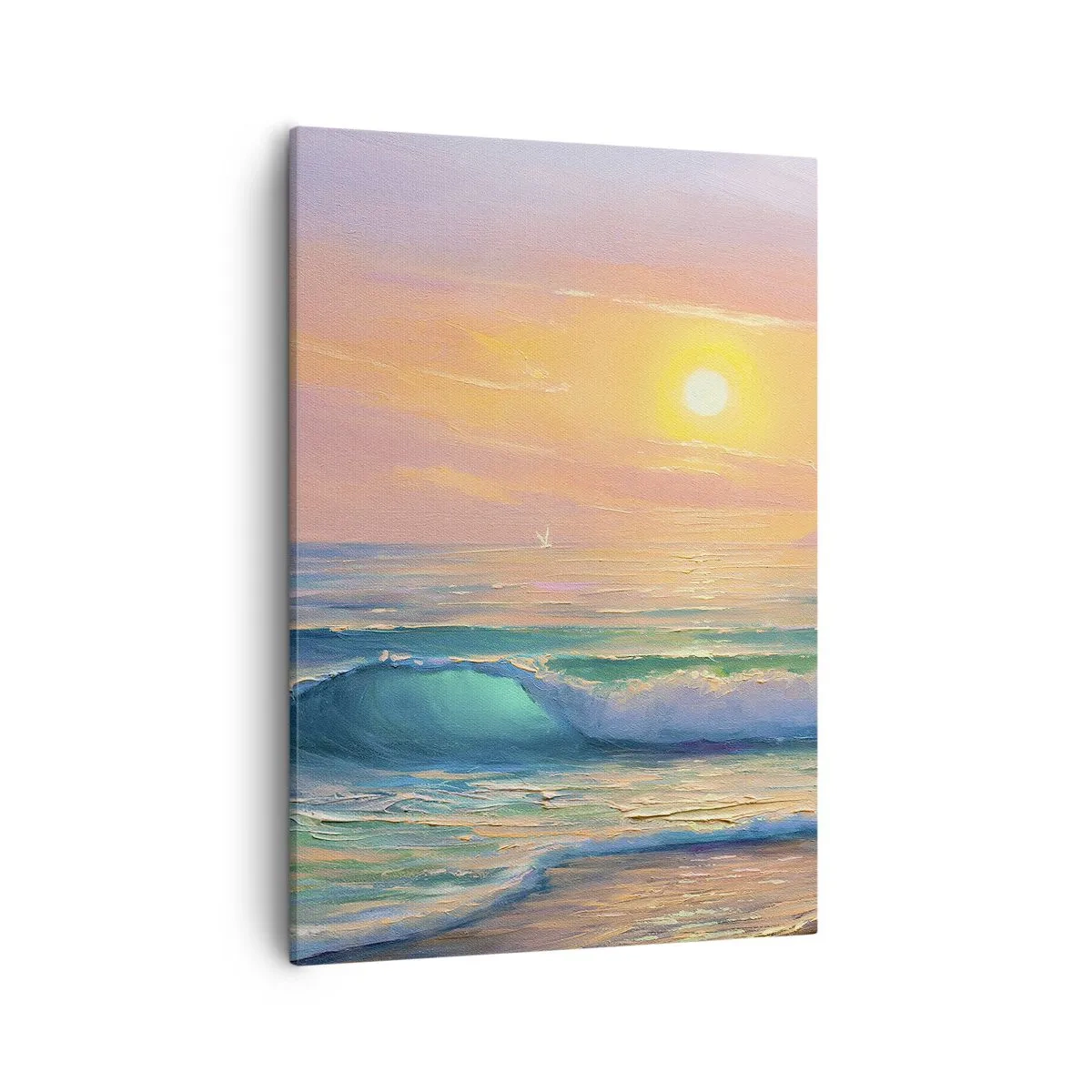 Vászonkép - A hullámok türkizkék dala - 50x70 cm