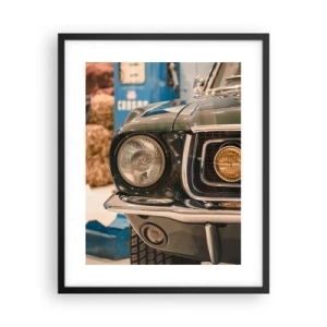 Poszter fehér keretben - Találkozás a legendával - 40x50 cm