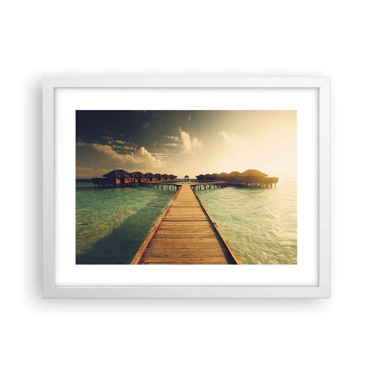 Poszter fekete keretben - Tiszteletteljes meghívás - 40x30 cm