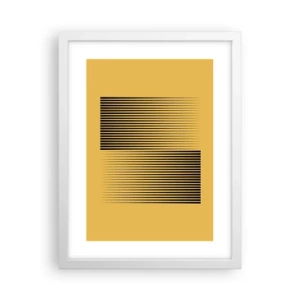 Poszter fekete keretben - Az ellentétek négyzete - 30x40 cm