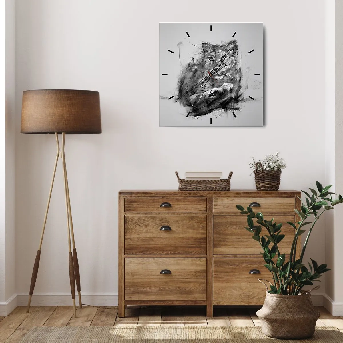 Falióra, Óra - Igen, figyelmesen hallgatok - 30x30 cm