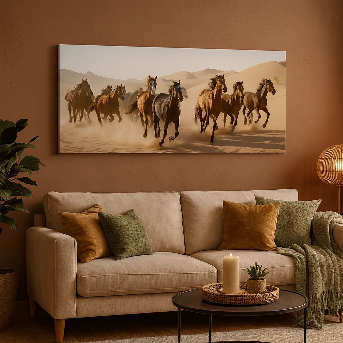 Vászonkép - Szabad, mint a szél - 30x30 cm