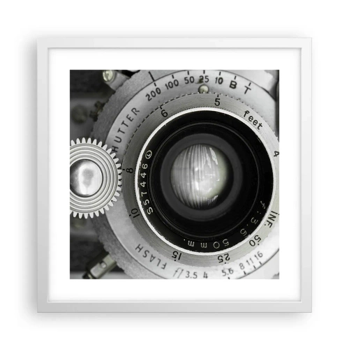 Poszter fekete keretben - Történet Hollywoodról - 40x40 cm